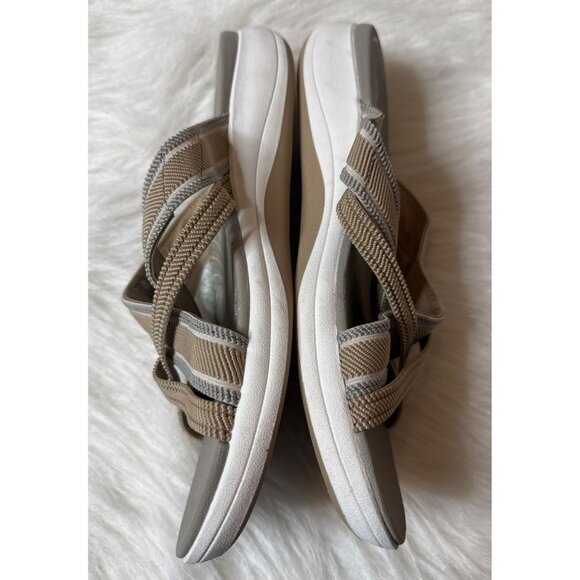 Clarks Cloudsteppers Sport Slide Mira Isle Sandal Women's 10 - Picture 2 of 6